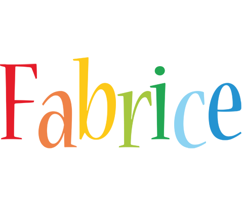 Fabrice birthday logo