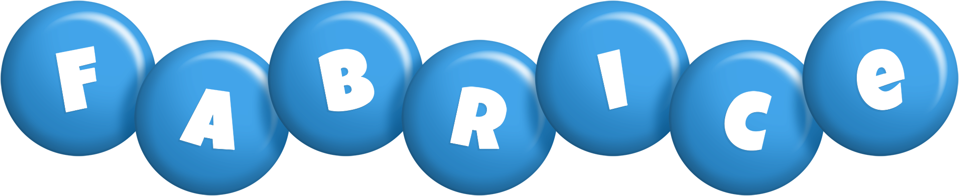 Fabrice candy-blue logo