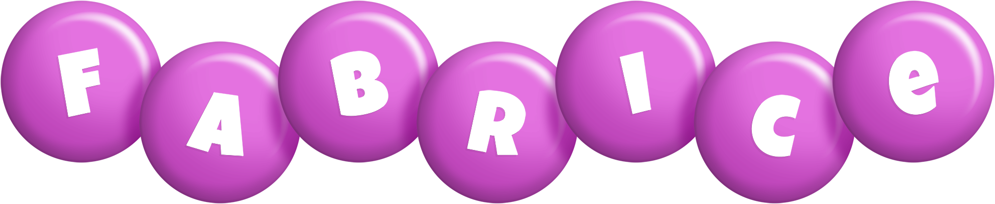Fabrice candy-purple logo