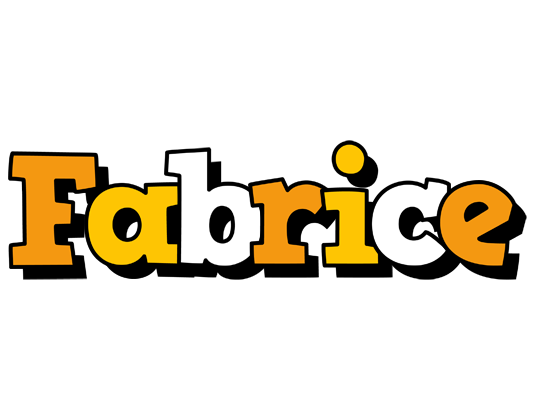 Fabrice cartoon logo