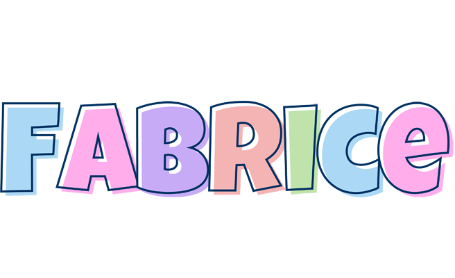 Fabrice pastel logo