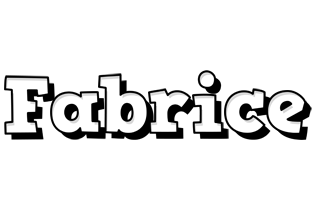 Fabrice snowing logo