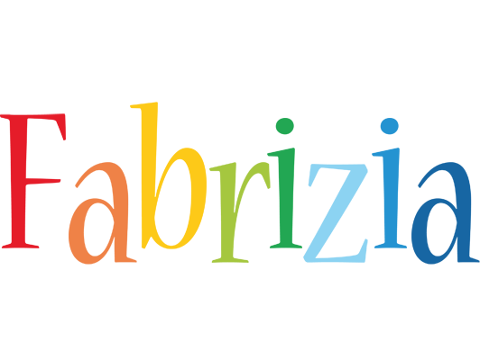 Fabrizia birthday logo
