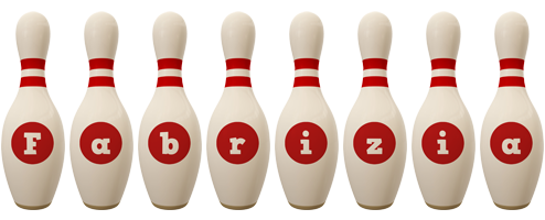 Fabrizia bowling-pin logo