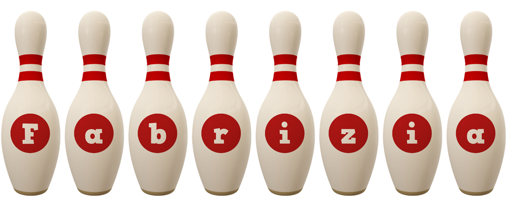 Fabrizia bowling-pin logo