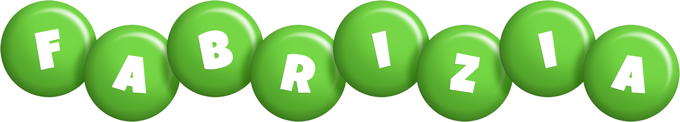 Fabrizia candy-green logo