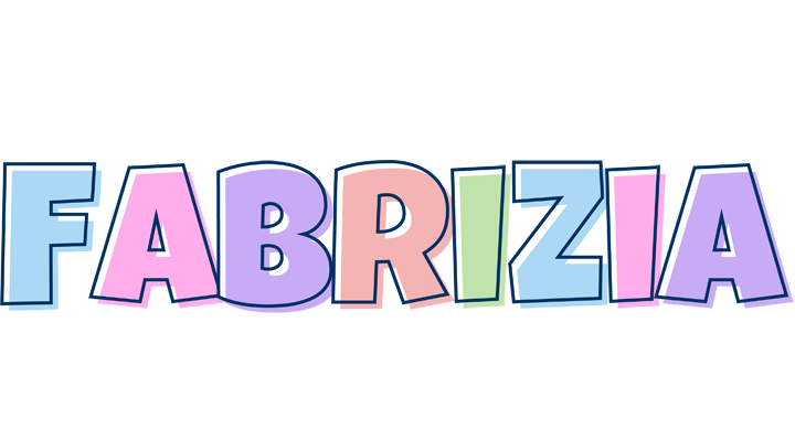 Fabrizia pastel logo