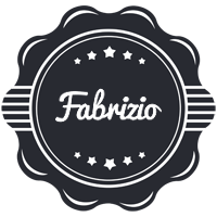 Fabrizio badge logo