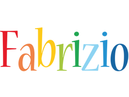 Fabrizio birthday logo