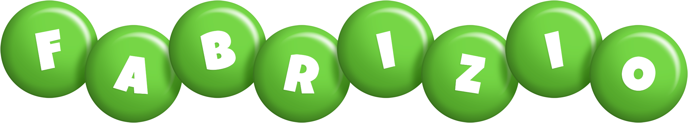 Fabrizio candy-green logo