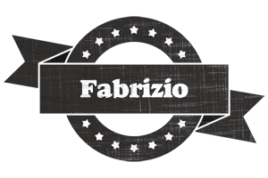 Fabrizio grunge logo