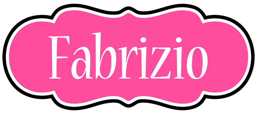 Fabrizio invitation logo