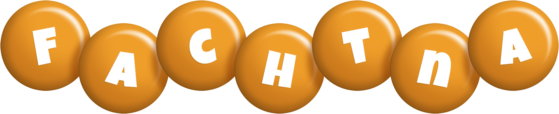 Fachtna candy-orange logo