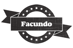 Facundo grunge logo