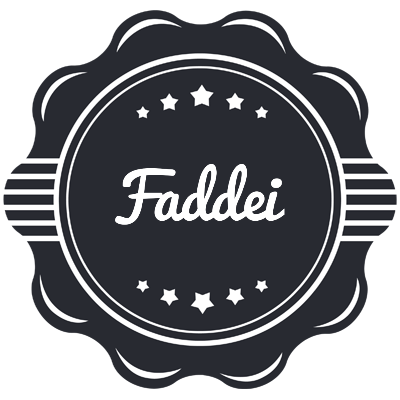 Faddei badge logo