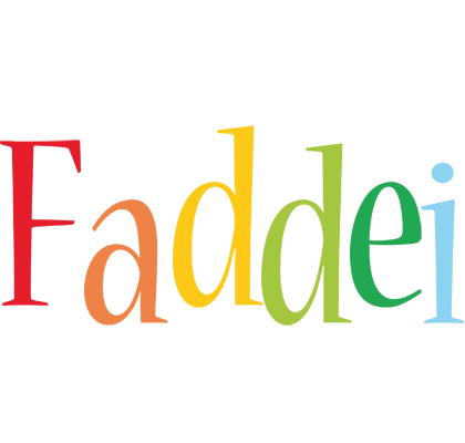 Faddei birthday logo
