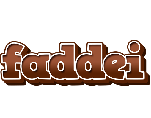Faddei brownie logo