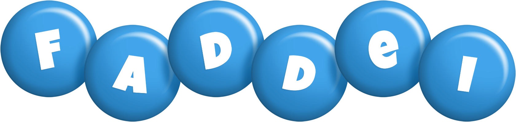 Faddei candy-blue logo
