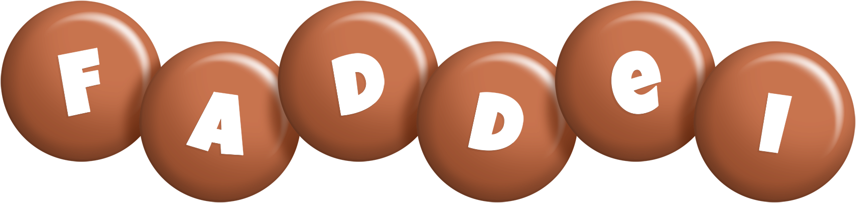 Faddei candy-brown logo