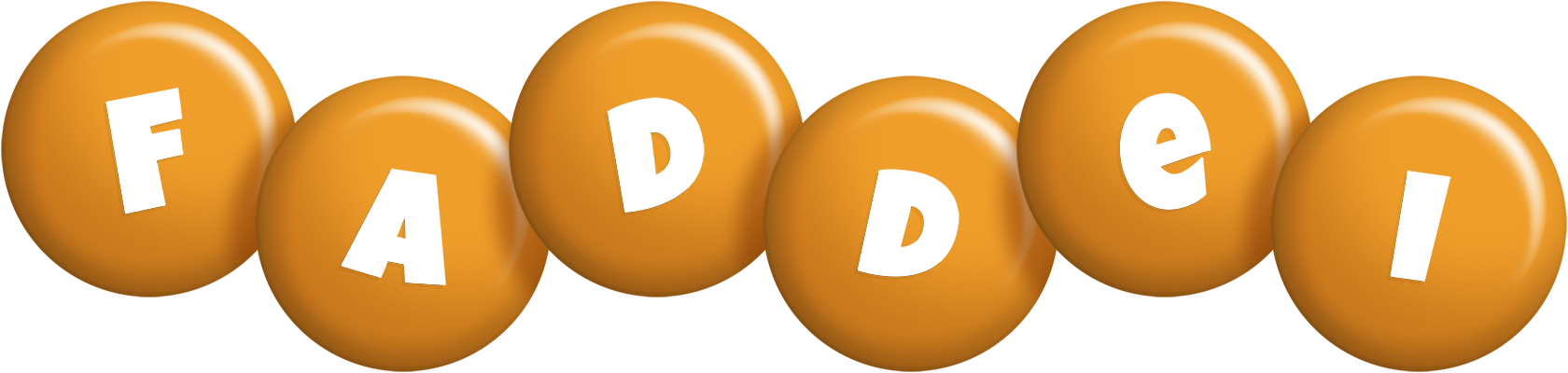 Faddei candy-orange logo