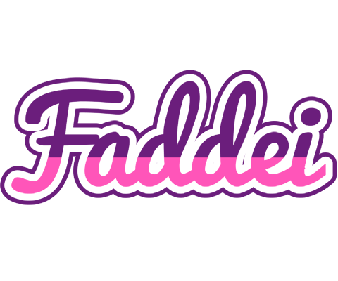 Faddei cheerful logo
