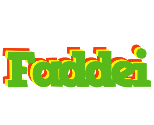 Faddei crocodile logo
