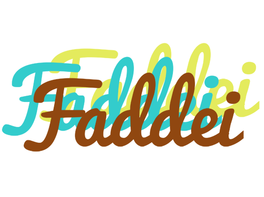 Faddei cupcake logo