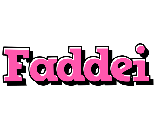 Faddei girlish logo