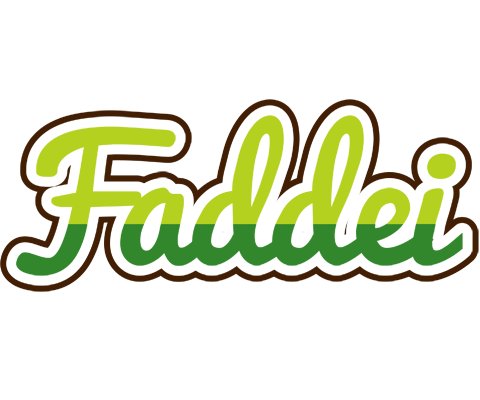 Faddei golfing logo