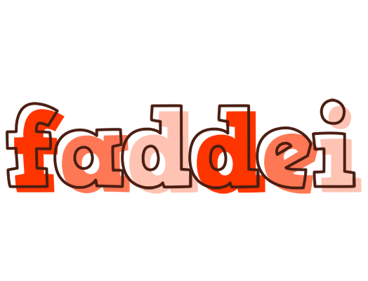Faddei paint logo