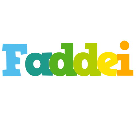 Faddei rainbows logo