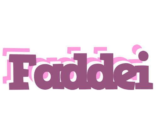 Faddei relaxing logo