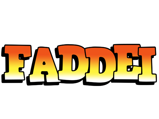 Faddei sunset logo