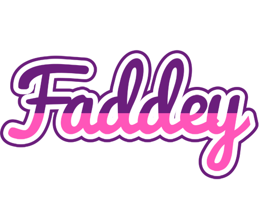 Faddey cheerful logo