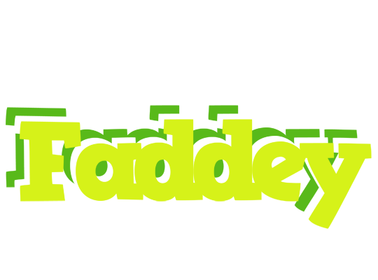 Faddey citrus logo