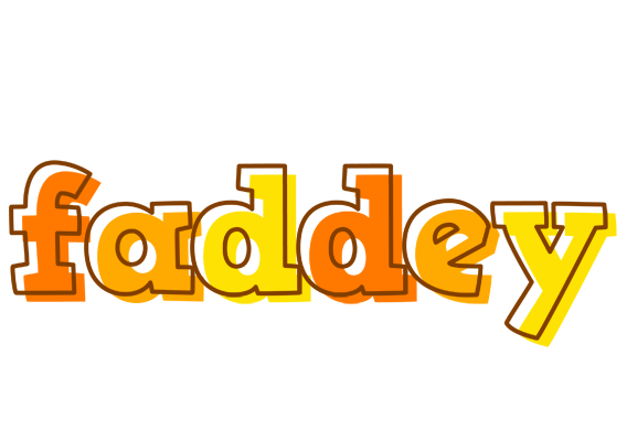 Faddey desert logo