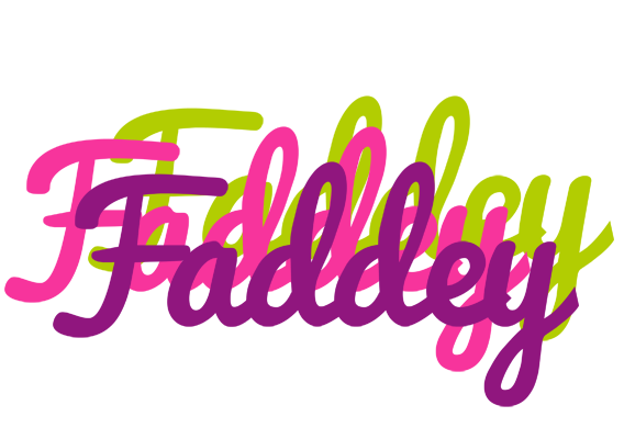 Faddey flowers logo