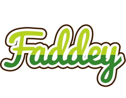 Faddey golfing logo