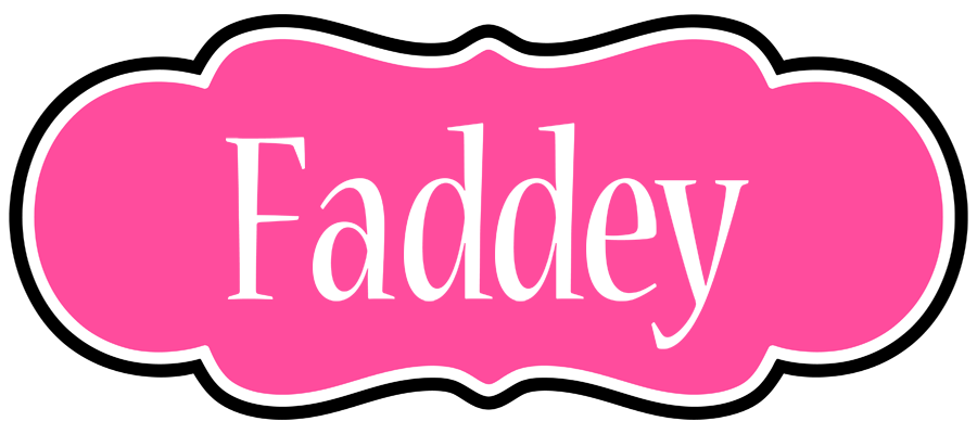 Faddey invitation logo