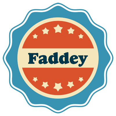 Faddey labels logo