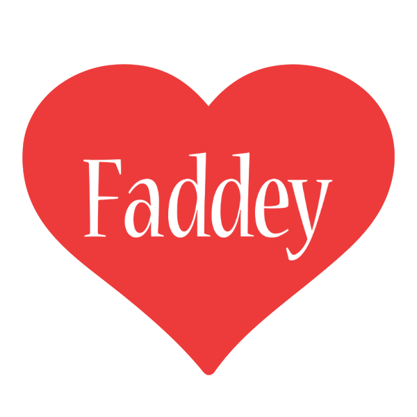 Faddey love logo