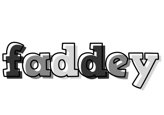 Faddey night logo
