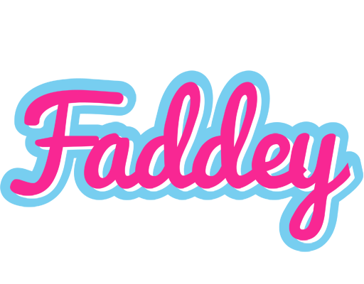 Faddey popstar logo