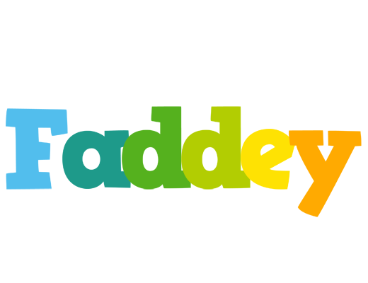 Faddey rainbows logo