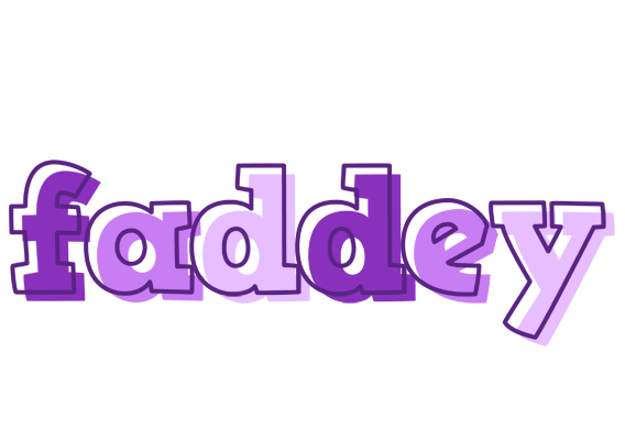 Faddey sensual logo