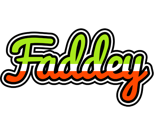 Faddey superfun logo