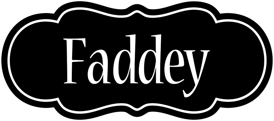 Faddey welcome logo