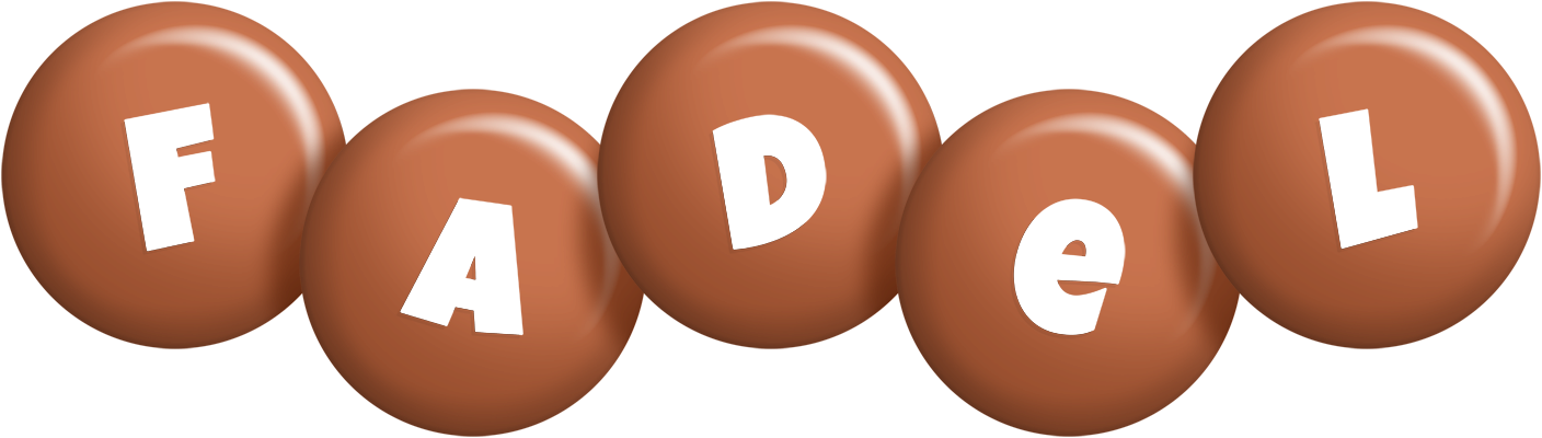 Fadel candy-brown logo