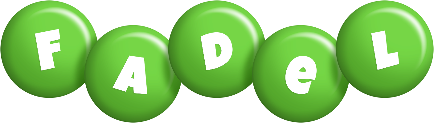 Fadel candy-green logo