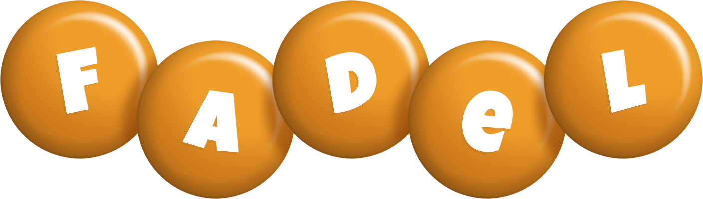 Fadel candy-orange logo